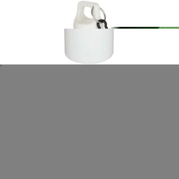 Oregon 750 ml solid colour RCS recycled plastic water bottle with carabiner  