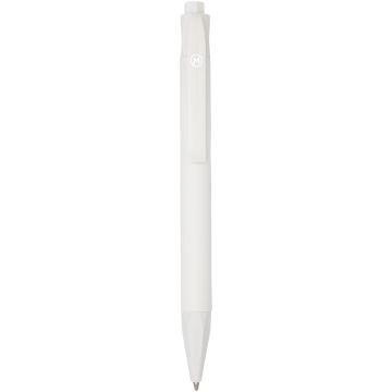Terra corn plastic ballpoint pen (blue ink)