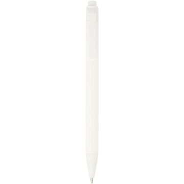 Chartik monochromatic recycled paper ballpoint pen with matte finish (black ink)