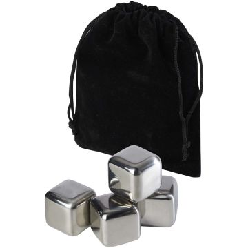 Froz stainless steel ice cubes set