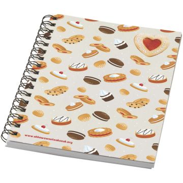 Desk-Mate® A6 colour spiral notebook