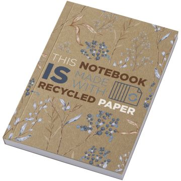 Novella Austen A6 recycled soft cover kraft notebook - 100 sheets