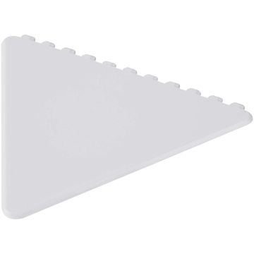 Frosty triangular recycled plastic ice scraper