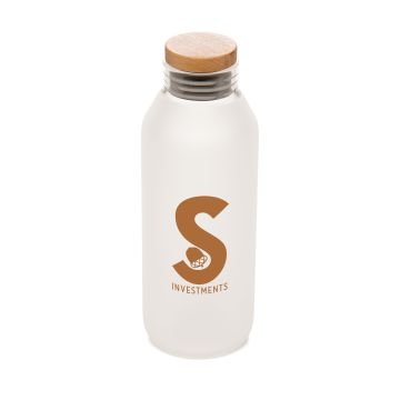 Soren 570ml Translucent Glass Bottle