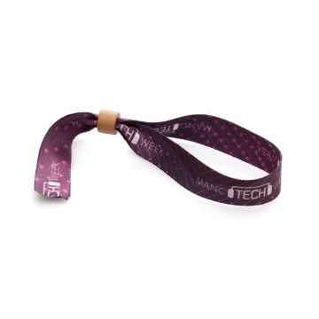 RPET Wristband With Wooden bead