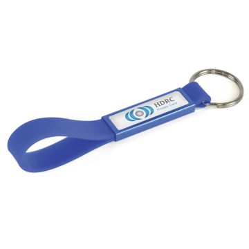 Silicone Domed Keyring
