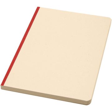 Liliana A5 sugarcane and RPET soft cover notebook