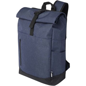 Libra 15.6" GRS recycled roll-up laptop backpack 12L