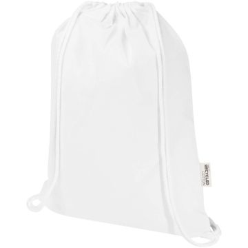 Peru Blend 180 g/m² GRS recycled drawstring bag 5L
