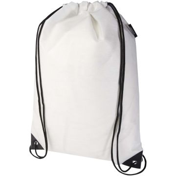 Evergreen GRS recycled non-woven drawstring bag 5L